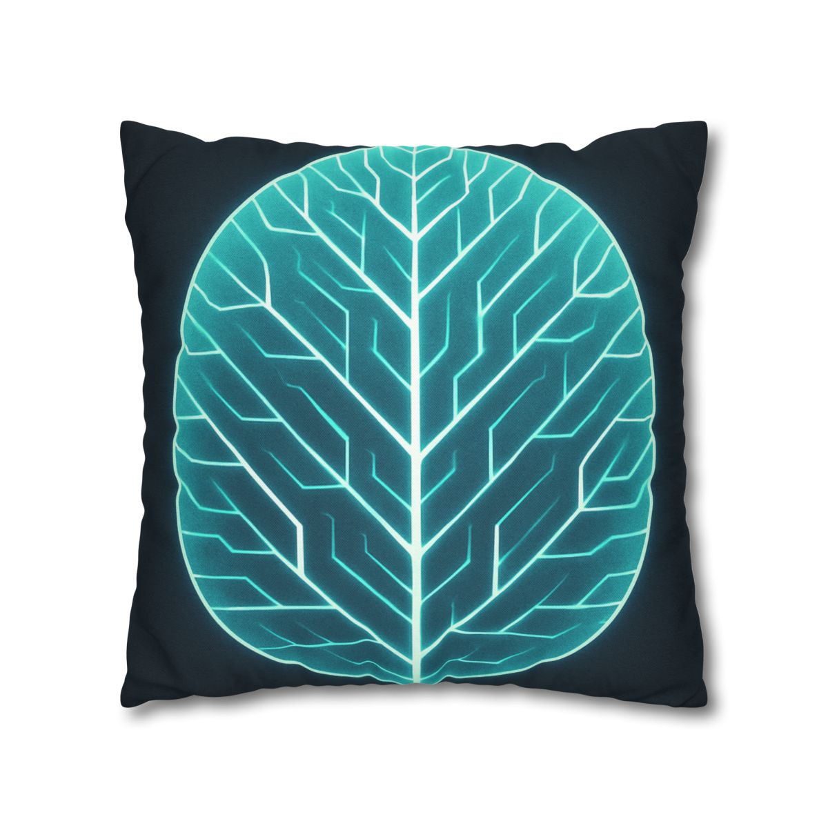 Galactic Leaf Vein Circuit comfortable bedding pillow covers