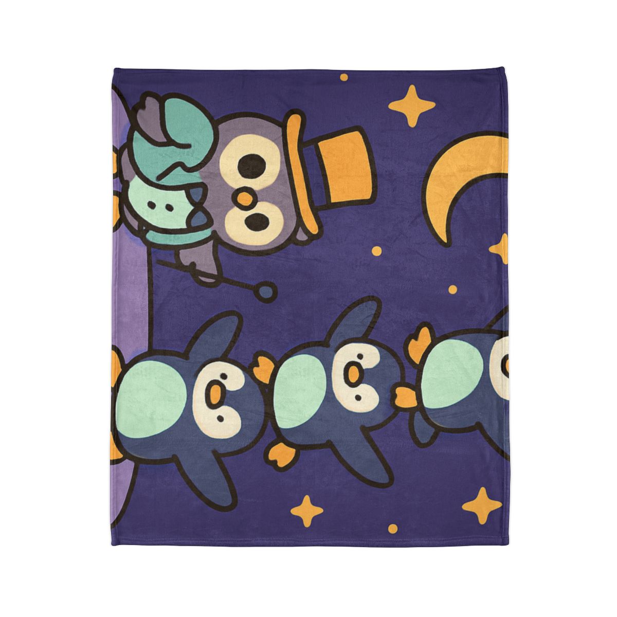 Moonlight Feather Circus trendy patterned blankets