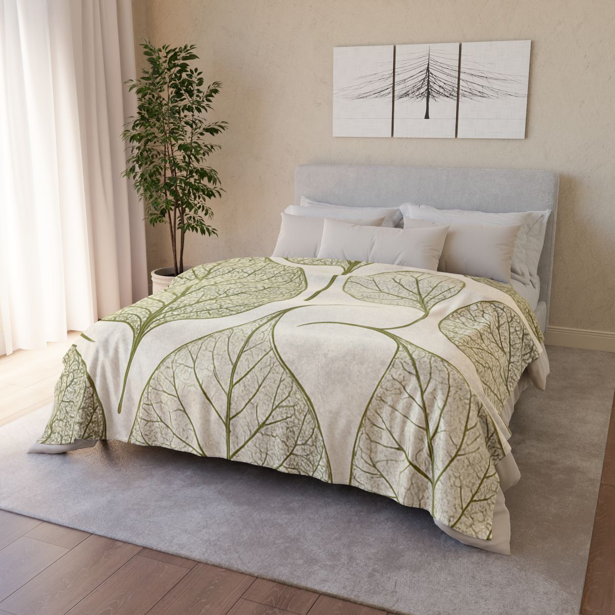 Venation Lace Array trendy patterned blankets