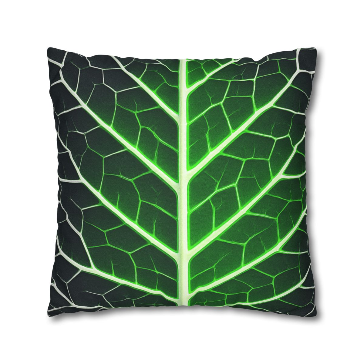 Fractaled Leaf Vein Web soft cotton pillow cases