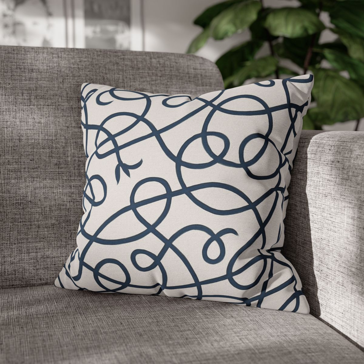 Tendril Loop Weave custom pillow cases