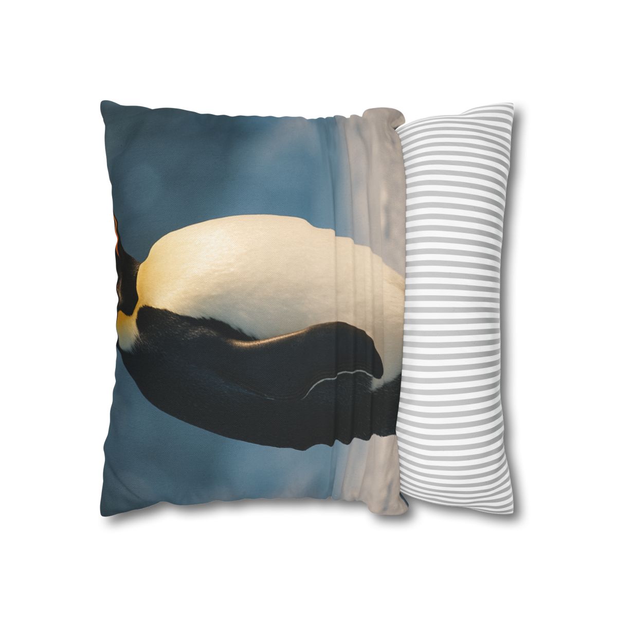 Silver Horizon Emperor Penguin stylish decorative pillowcases