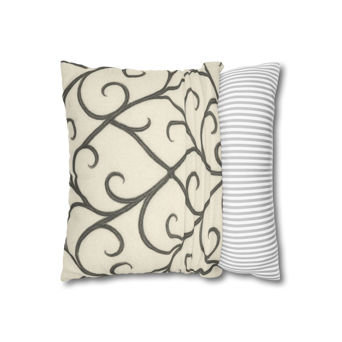 Vine Lattice Outline personalized pillow covers