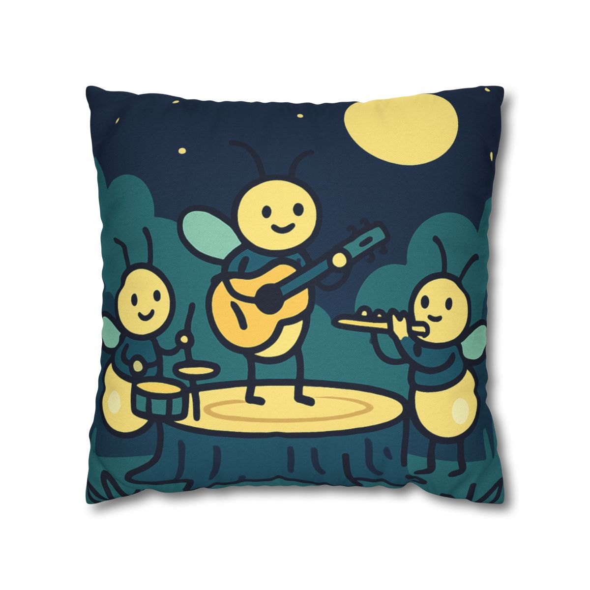 Moonlight Music Of The Firefly Band comfortable bedding pillow covers