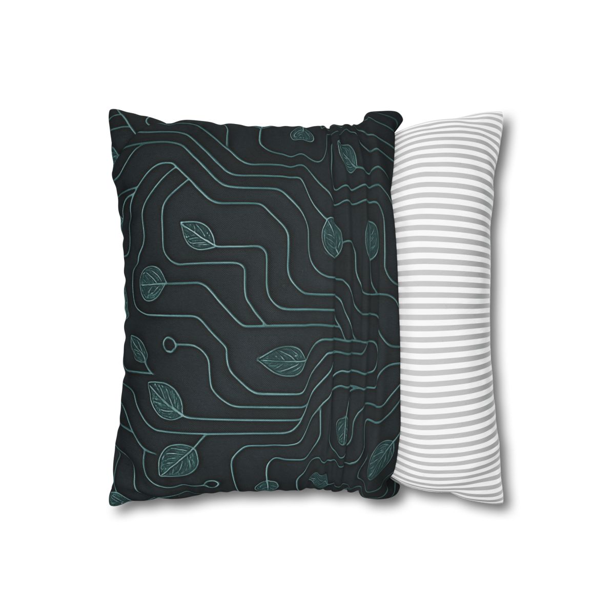 Vine Circuit Filigree stylish decorative pillowcases