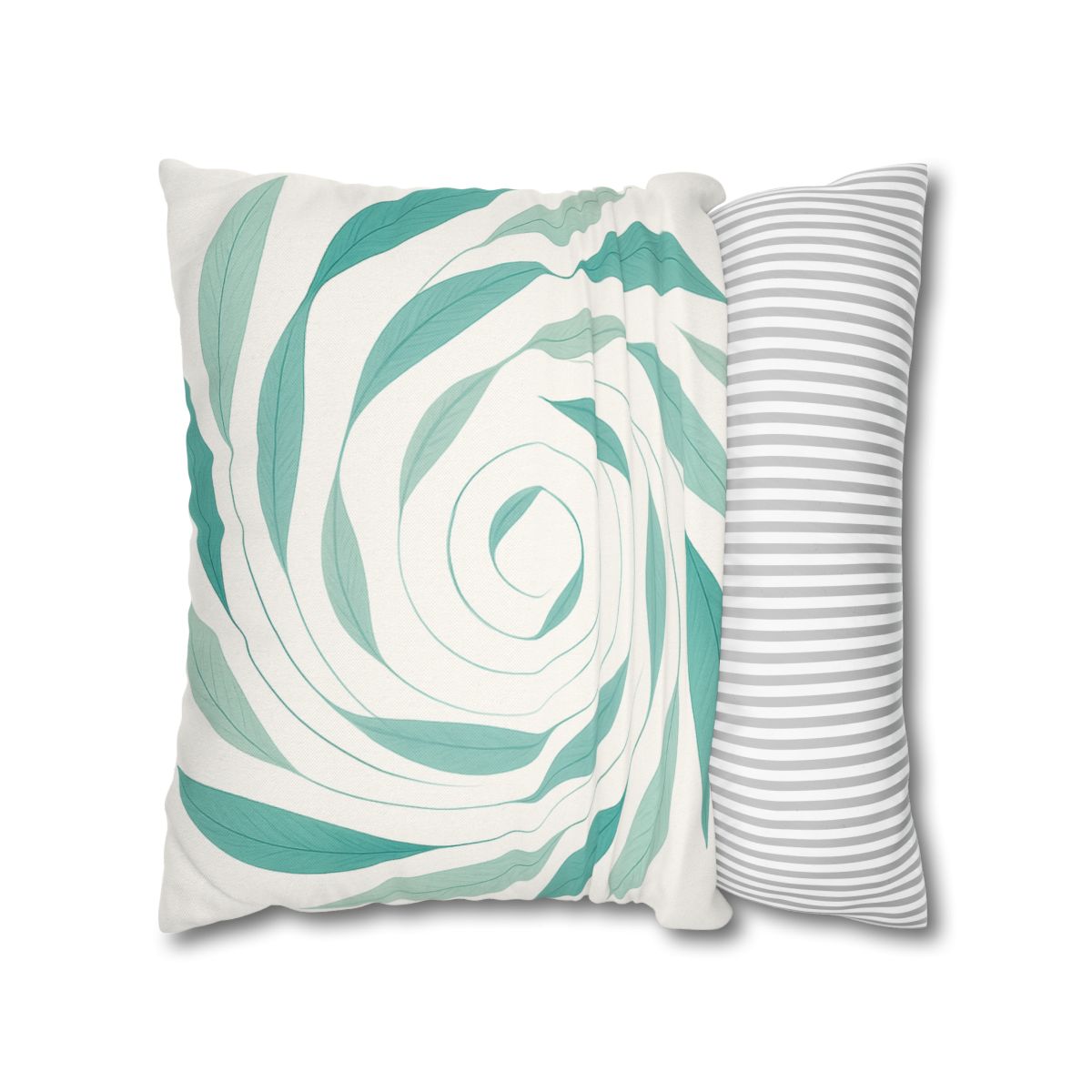Orbiting Leaf Halo soft cotton pillow cases