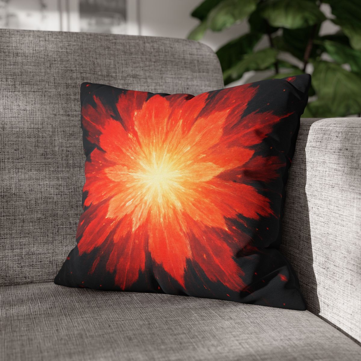 Starburst Ember Bloom unique gift pillow cases