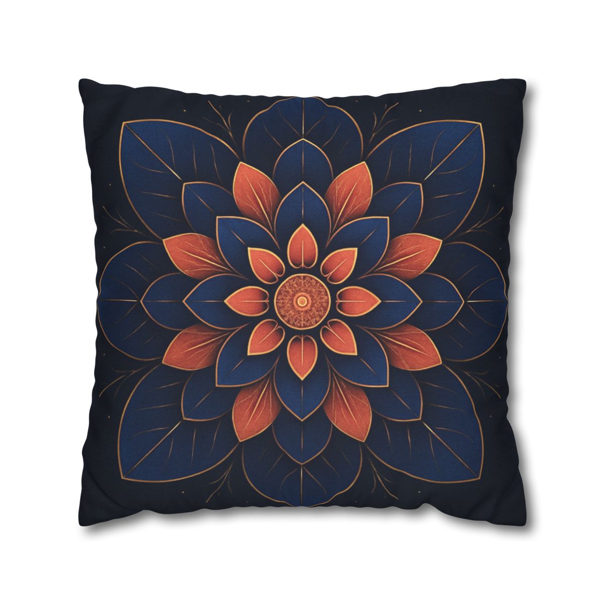 Petal Prism Medallion stylish decorative pillowcases