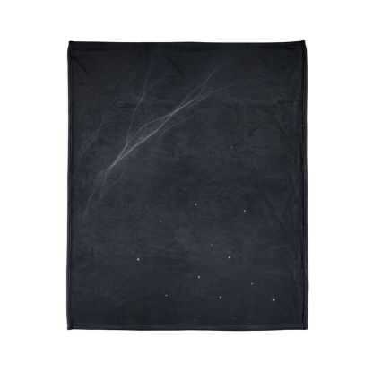 Void Silk Filament Drift designer printed blankets