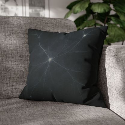 Void Filament Silk Tapestry personalized pillow covers