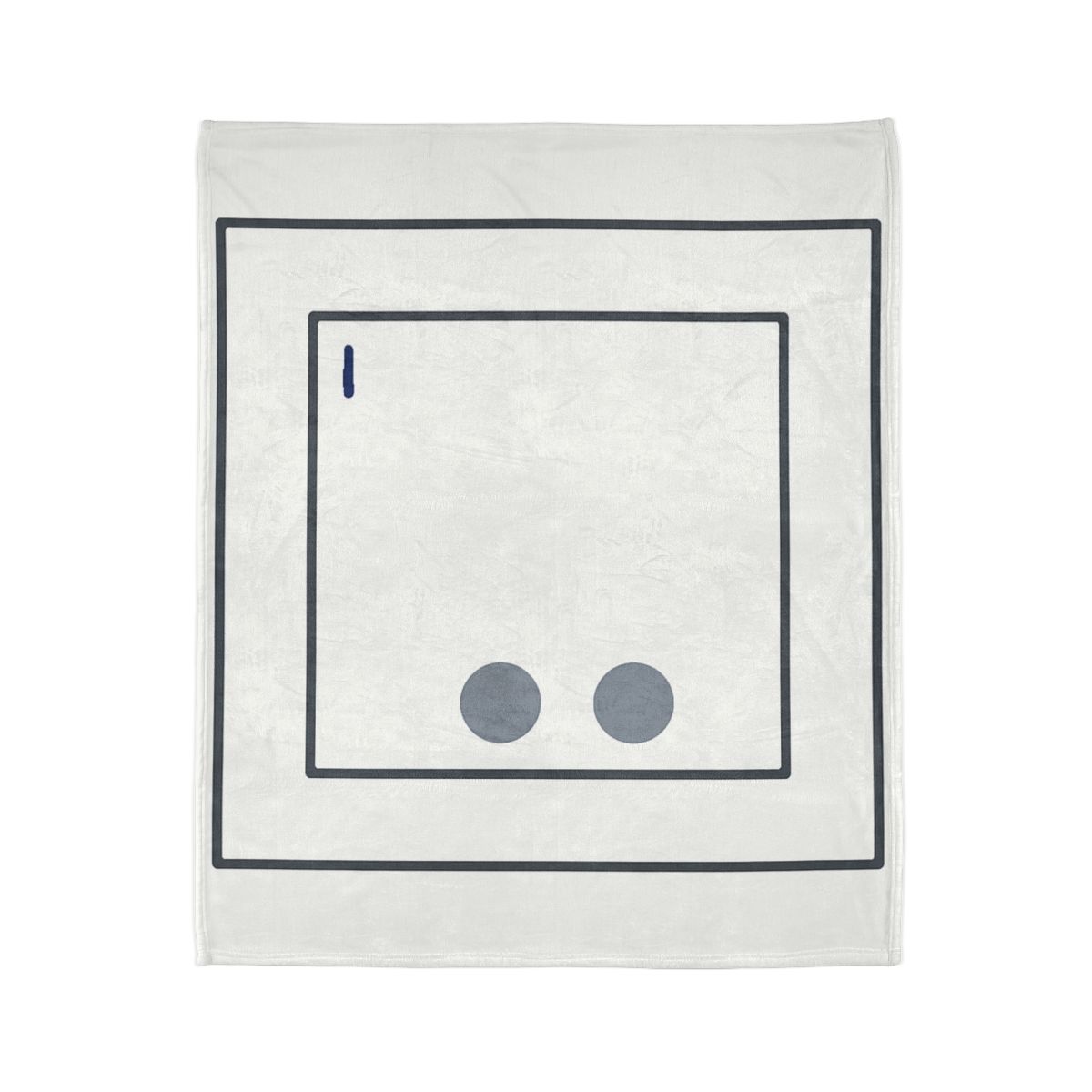 Nested Square With Sliding Circle Pair warm winter blankets