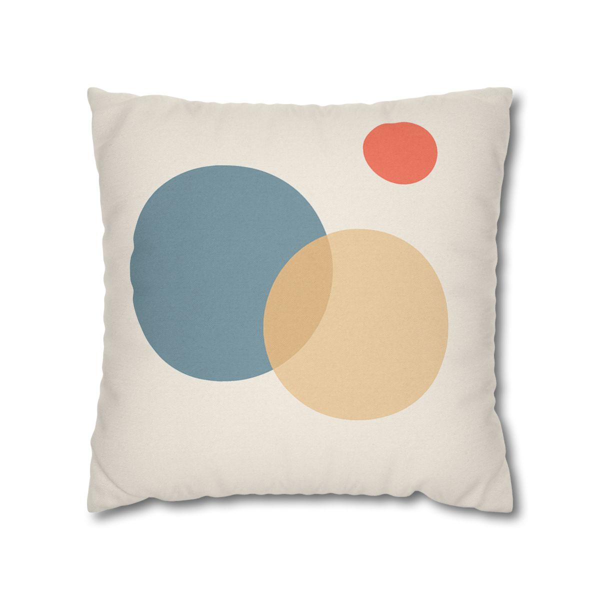 Three Circles With Quiet Overlap personalized pillow covers