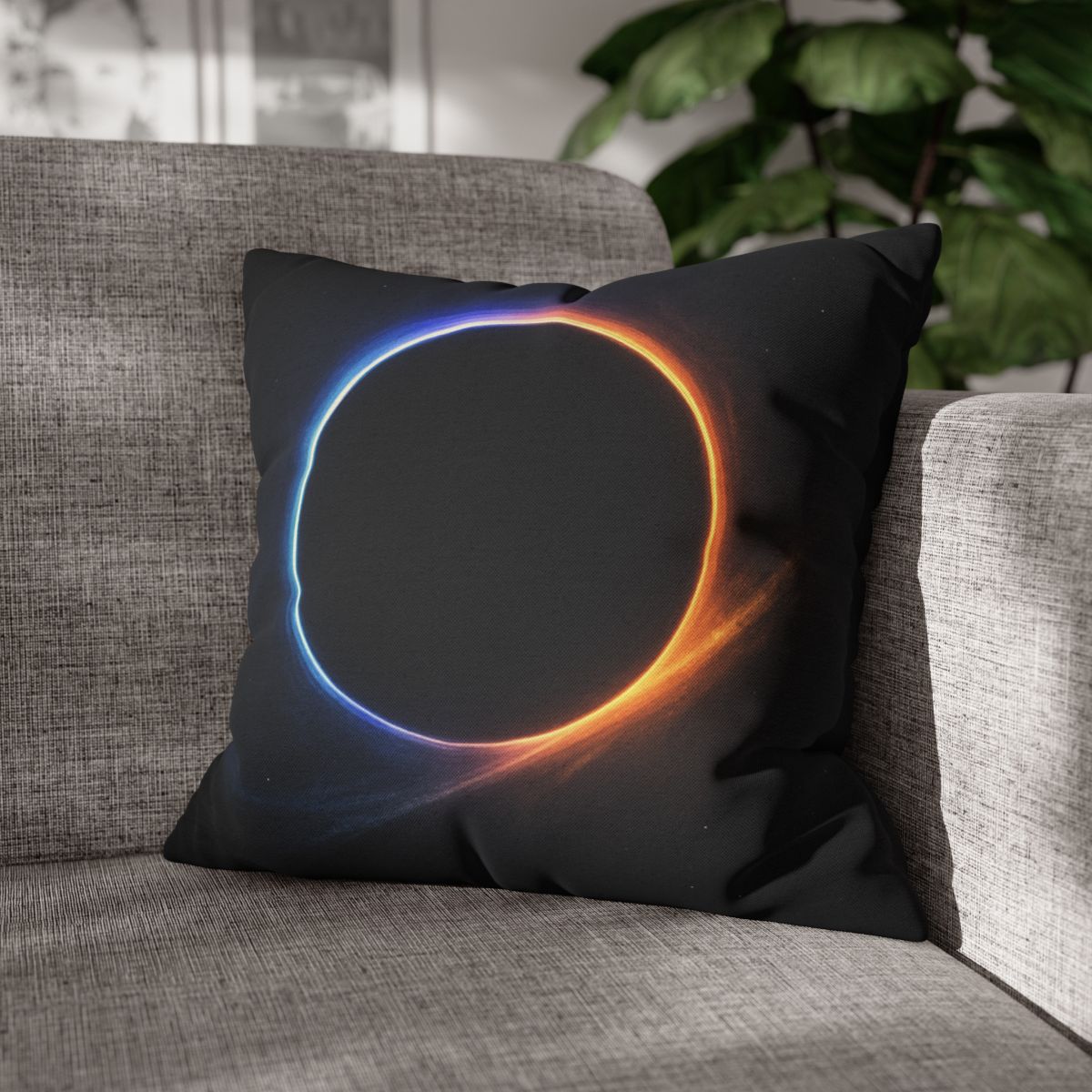 Prismatic Event Horizon Bloom custom pillow cases