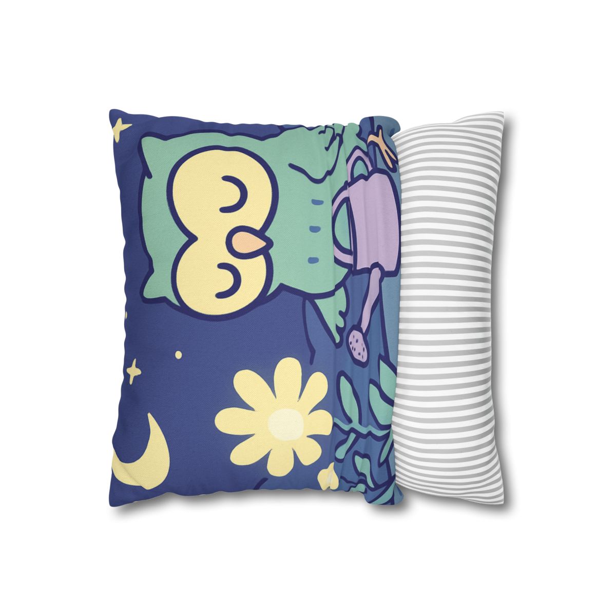 Moon Garden Owl custom pillow cases