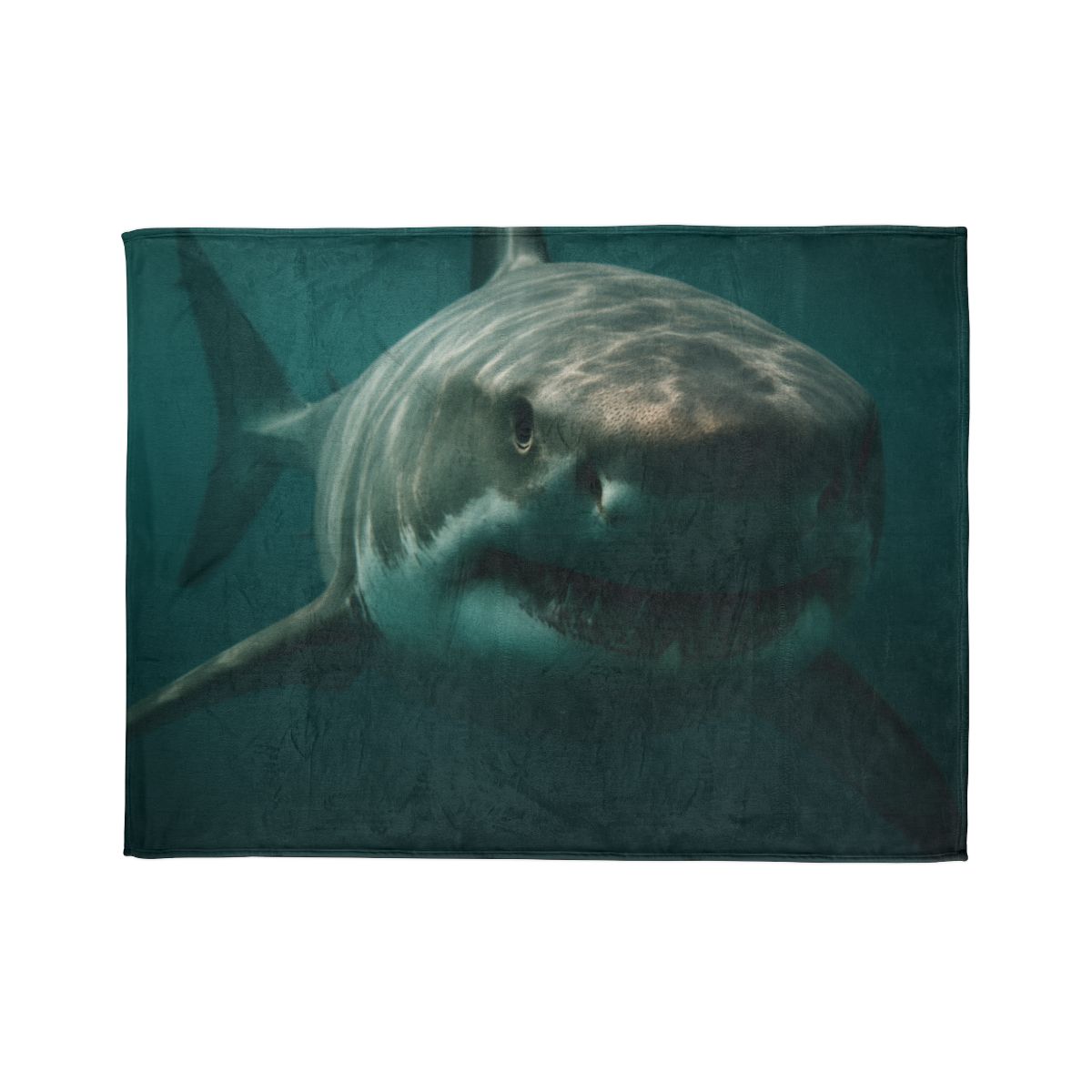 Silent Hunter Great White Shark unique gift blankets