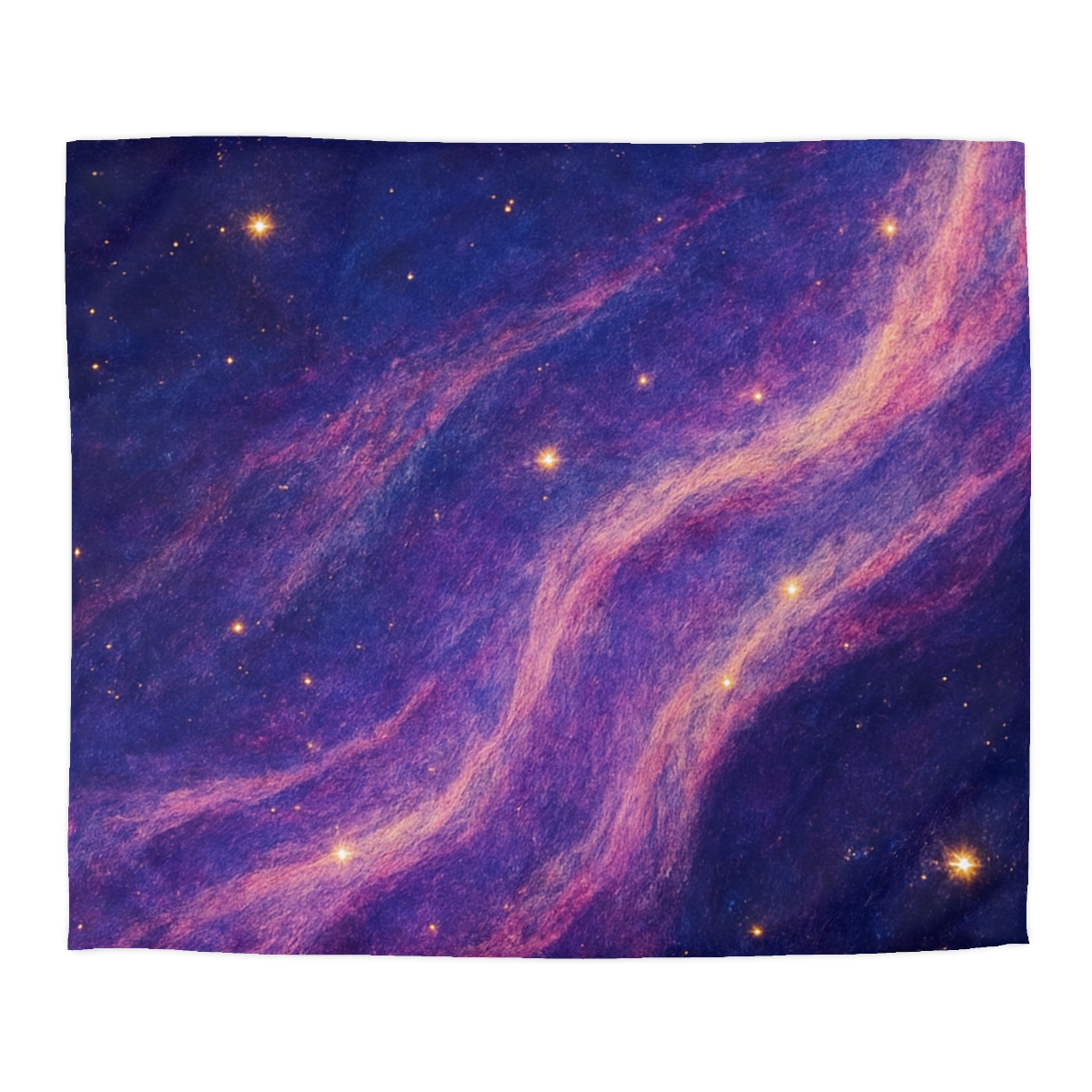 Celestial Veil Of Radiant Nebula unique patterned duvets