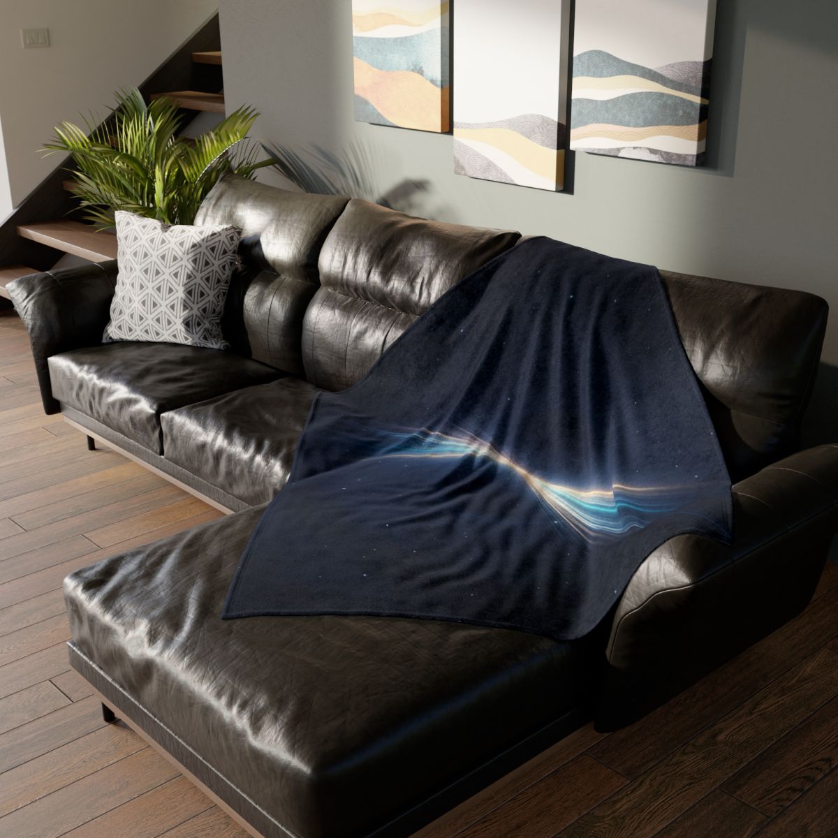 Prismatic Lenswave Mirage decorative home blankets