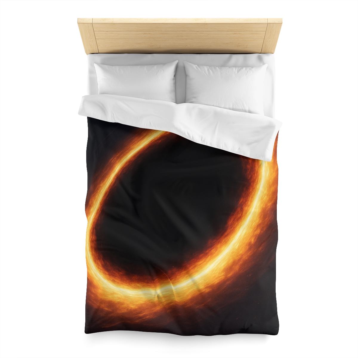 Horizon Halo Singularity designer printed duvets