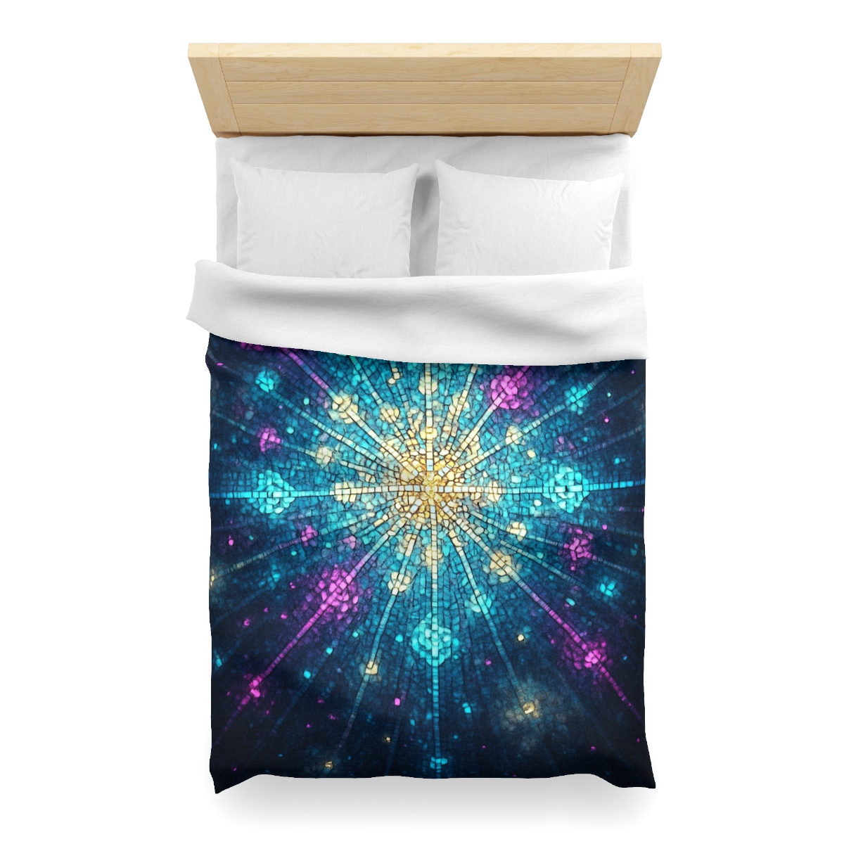 Photon Burst Mosaic soft comforter duvets