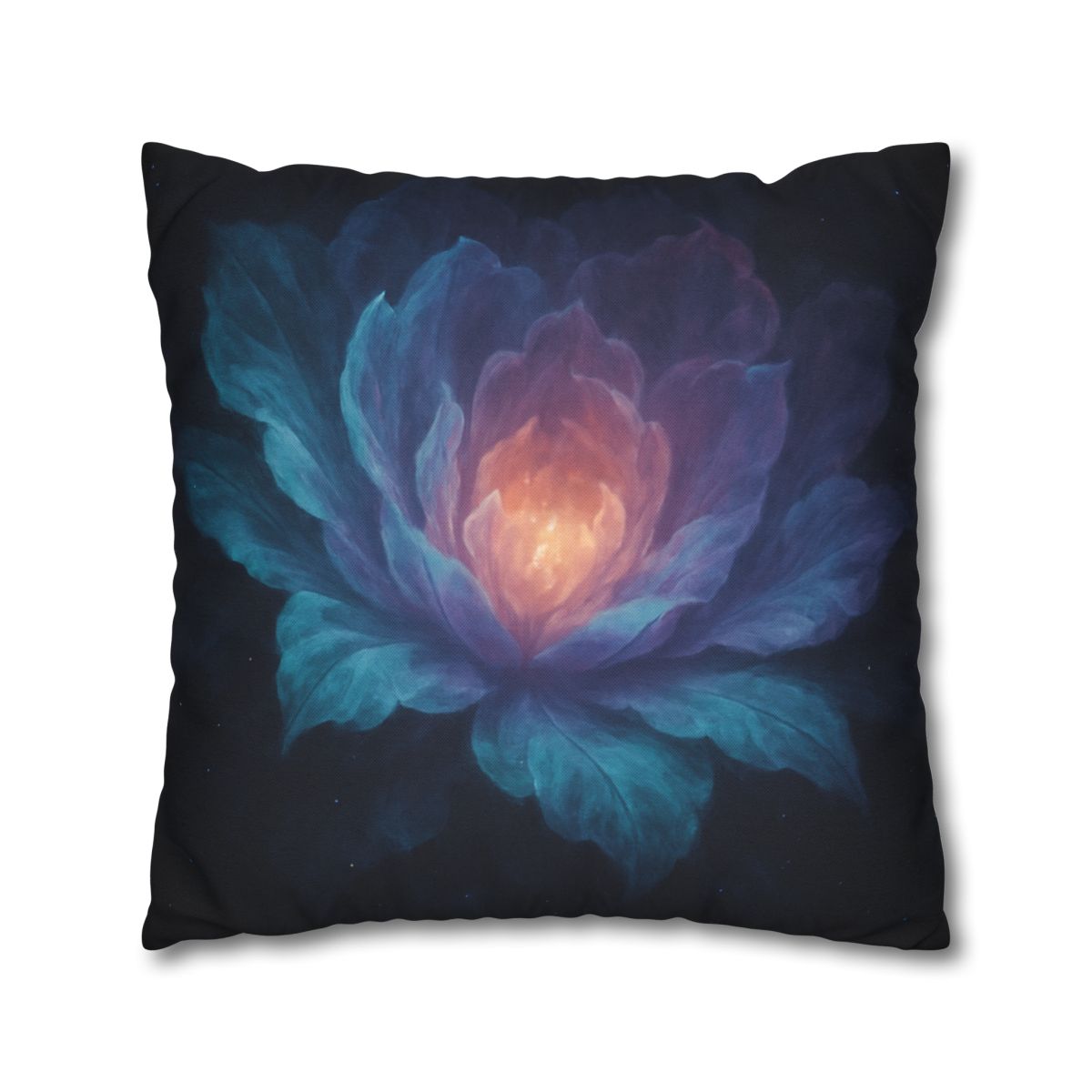 Prismatic Void Bloom comfortable bedding pillow covers