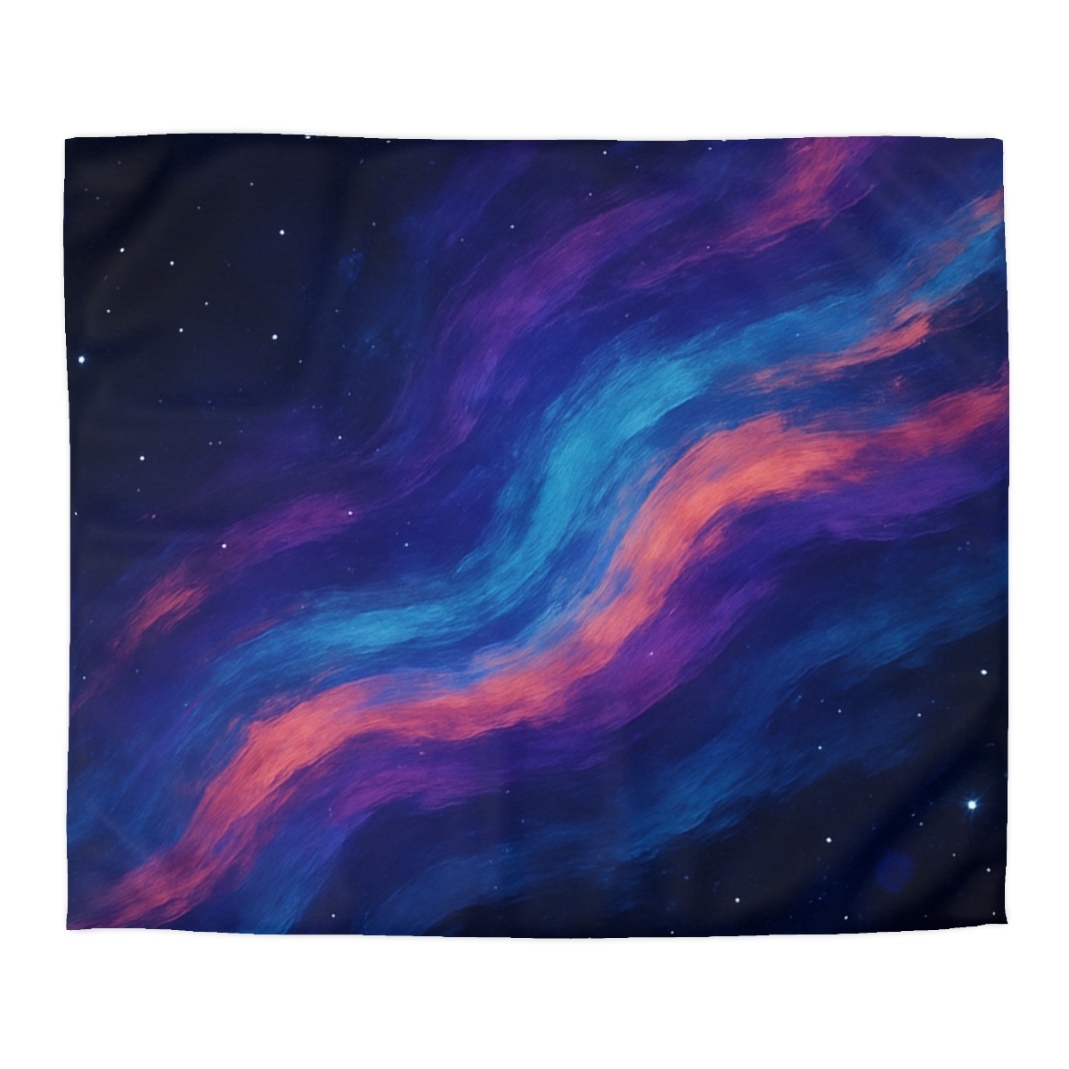Prismatic Ion Tide designer printed duvets