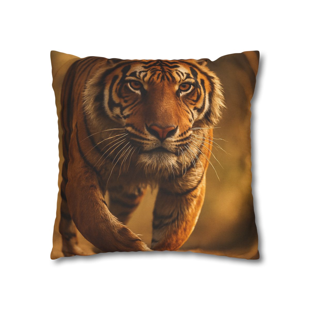 Crimson Stride Tiger custom pillow cases