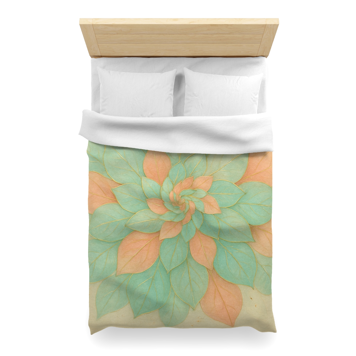 Petal Spiral Mosaic soft comforter duvets