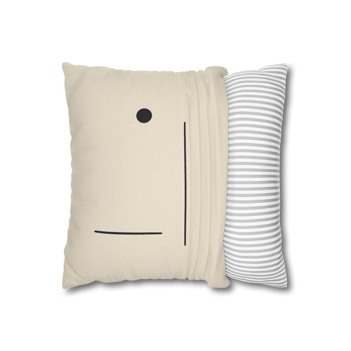 Triad Line And Dot Alignment trendy patterned pillow cases
