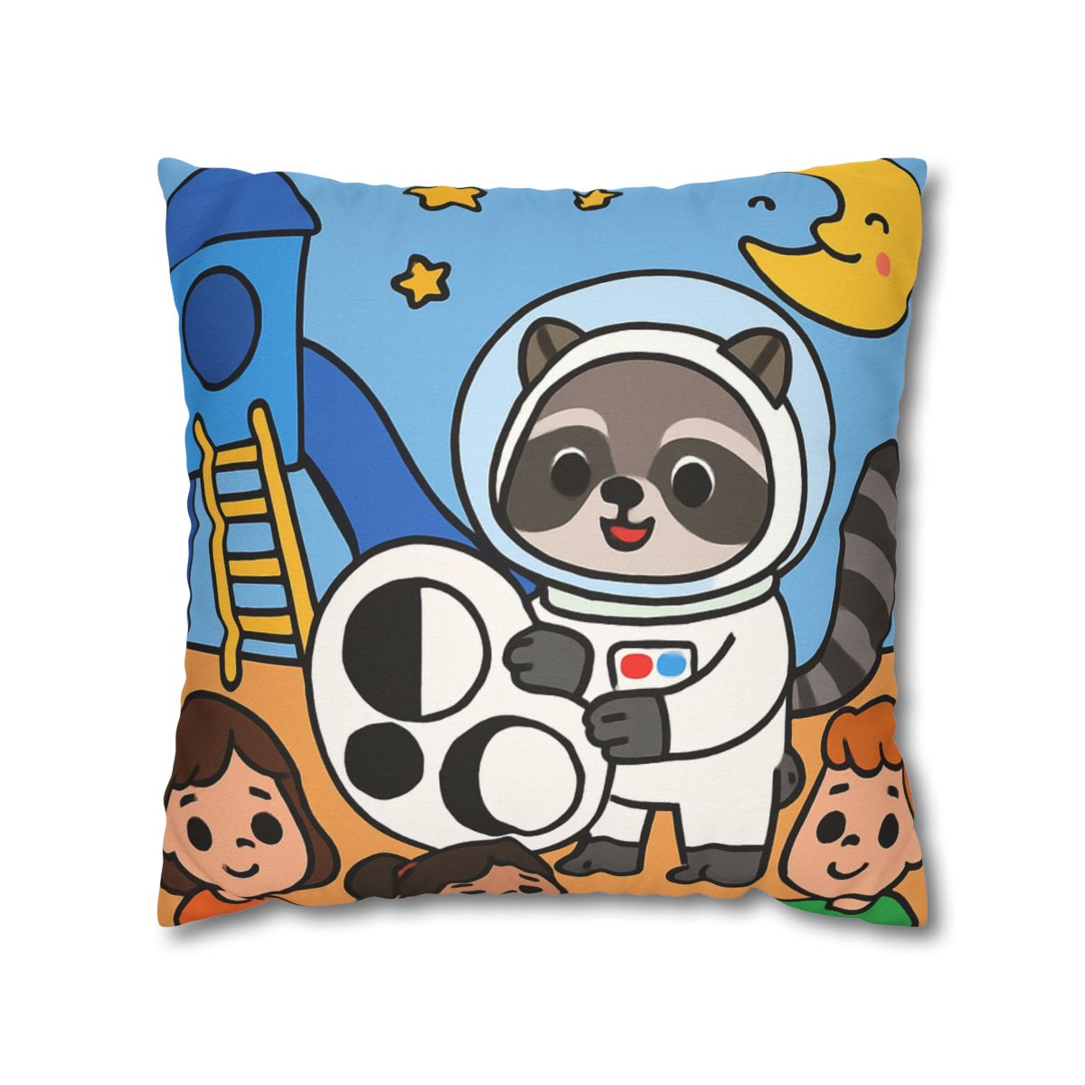 Moon Phase Playground Parade custom pillow cases