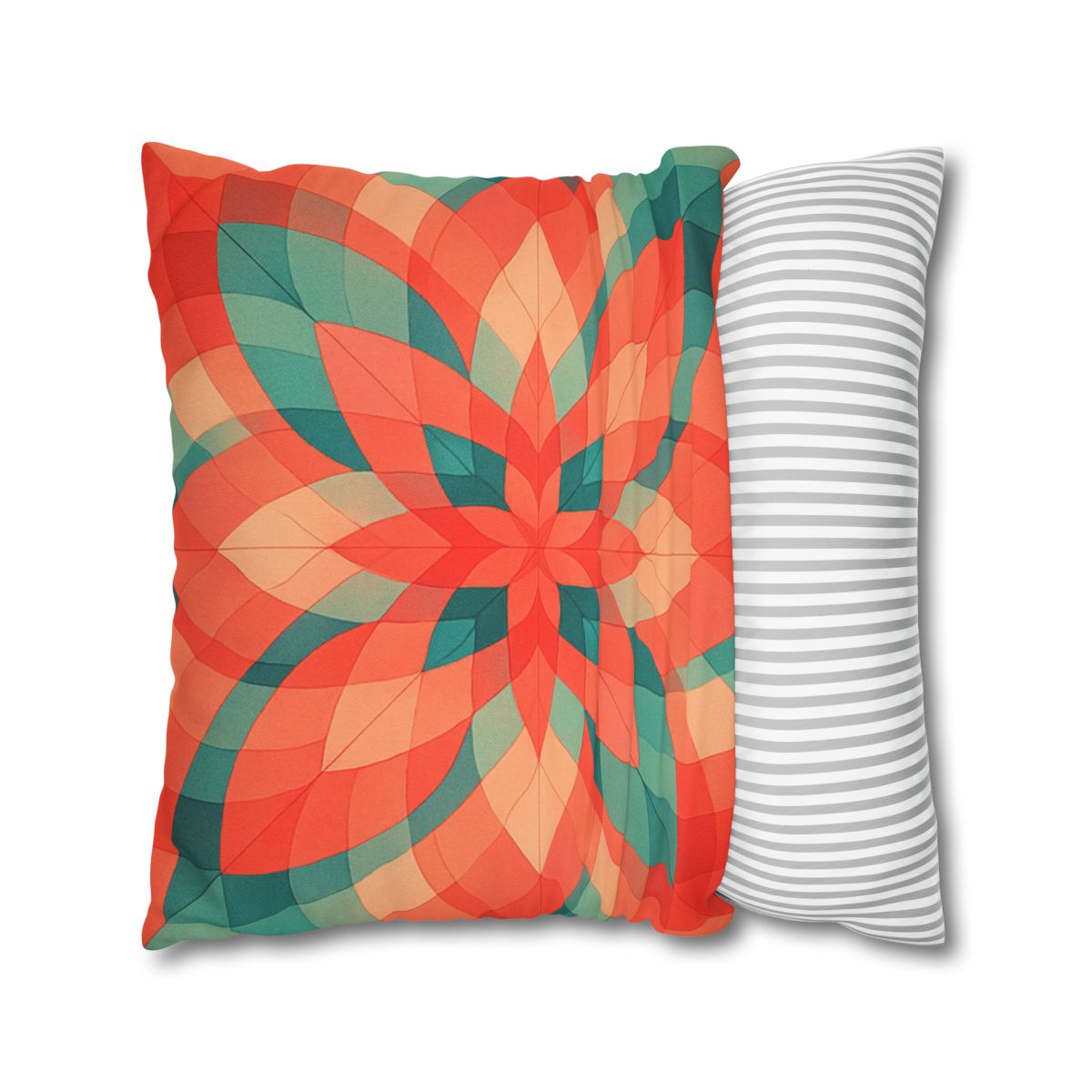 Petal Prism Overlap stylish decorative pillowcases