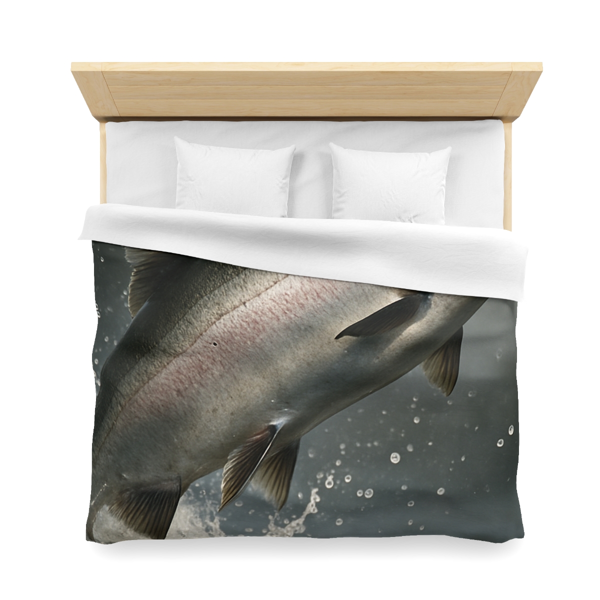 Silver Surge Chinook Salmon warm winter duvets