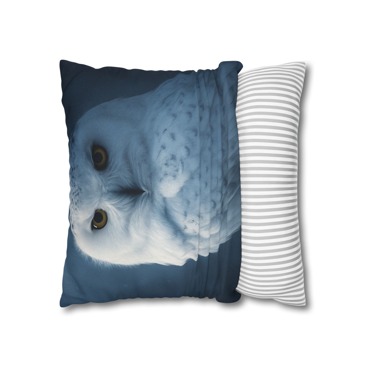 Midnight Watch Snowy Owl stylish decorative pillowcases