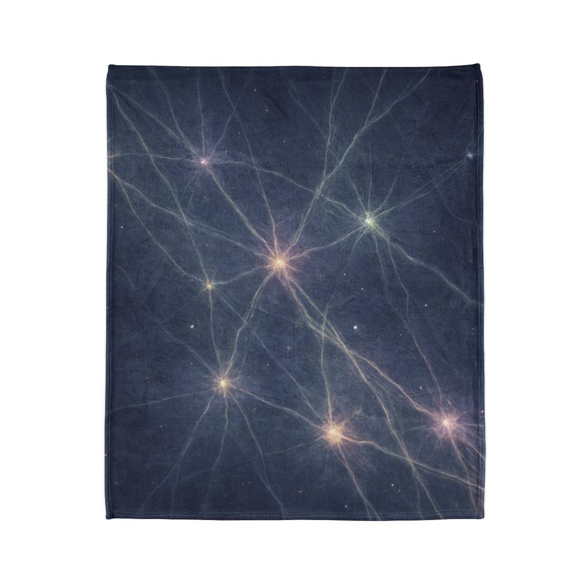 Cosmic Web Filament Garden stylish throw blankets