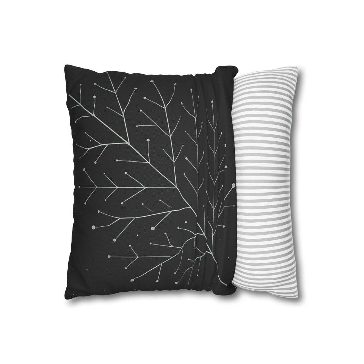 Leaf Vein Constellation Map custom pillow cases