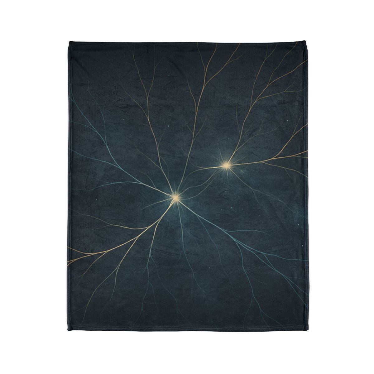 Cosmic Filament Garden Map designer printed blankets
