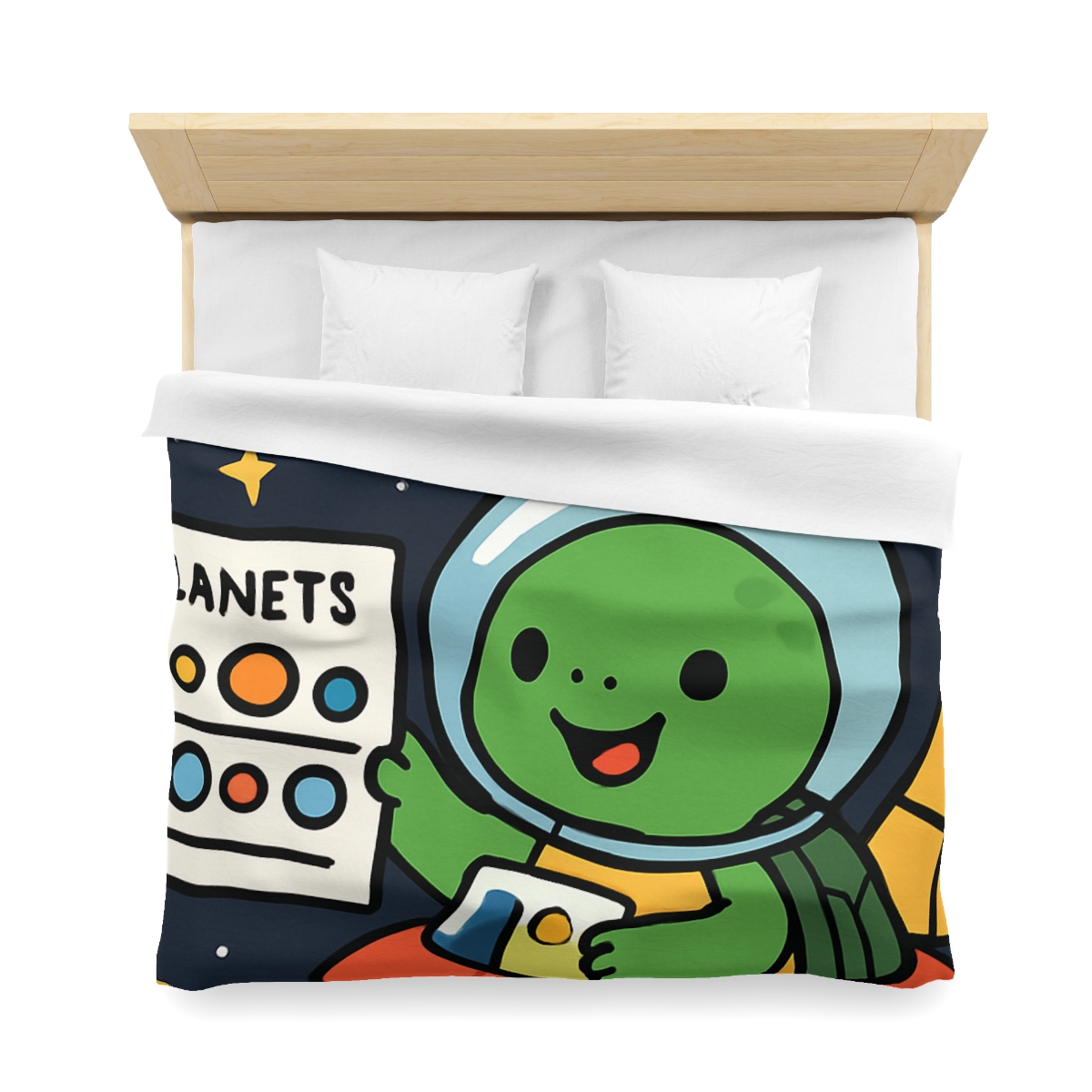 Solar Sail Turtle And The Planetary Parade stylish duvet covers