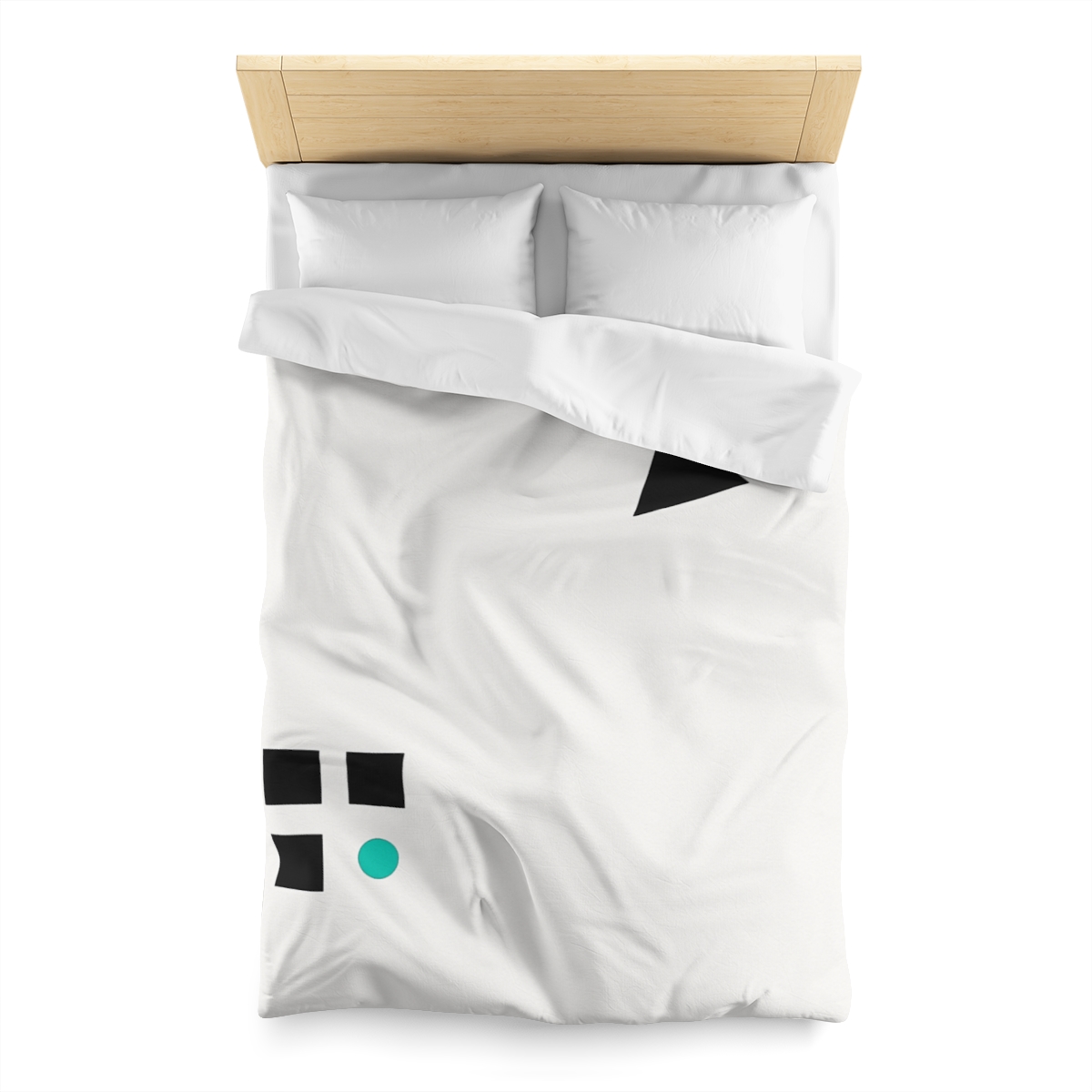 Corner Triad And Missing Cell Grid trendy bedroom duvets