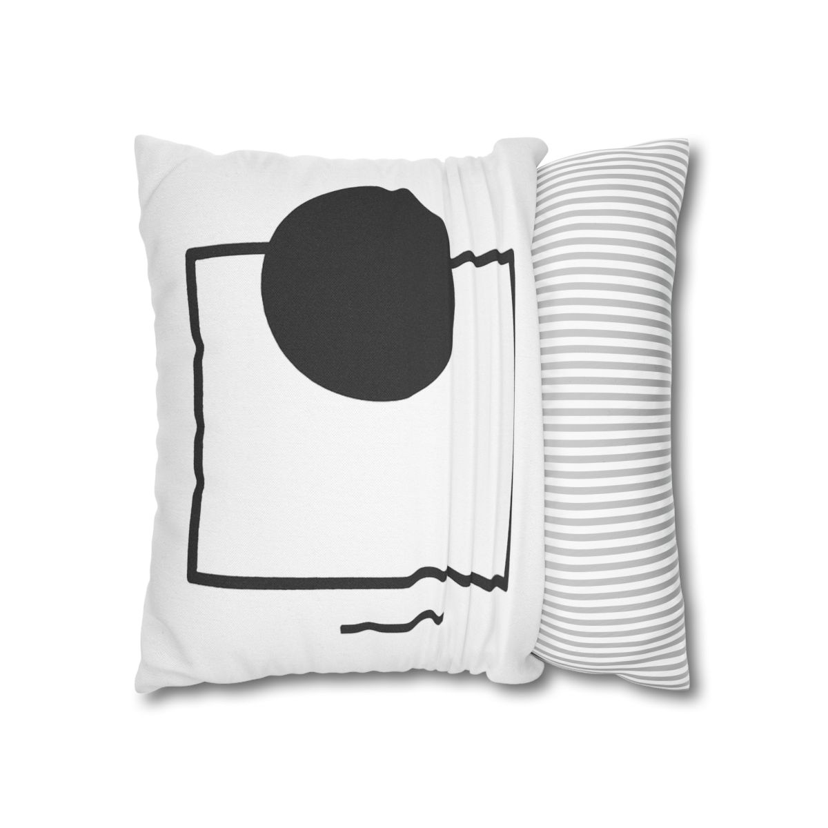 Minimal Eclipse Frame Trio custom pillow cases