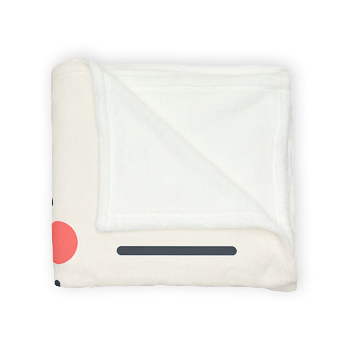 Offset Ring With Three Quiet Bars soft fleece blankets