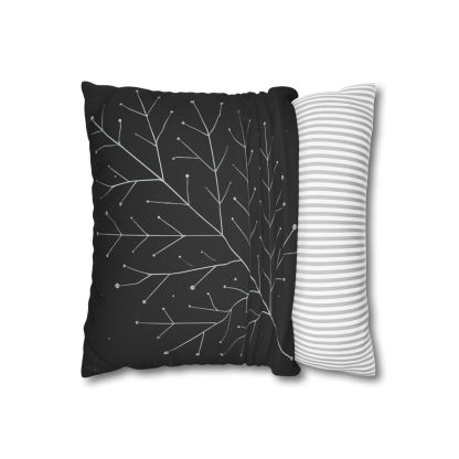 Leaf Vein Constellation Map custom pillow cases