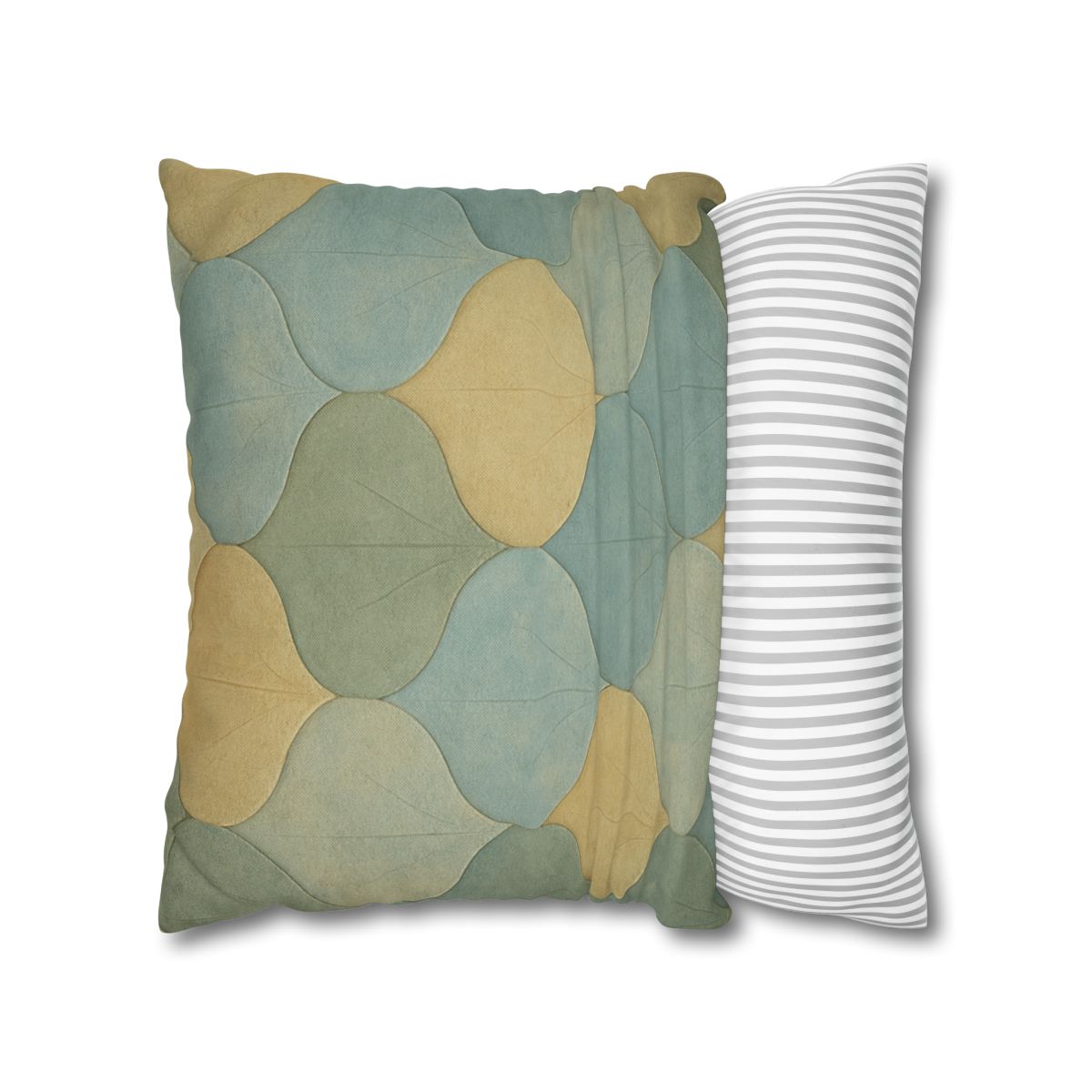 Petal Overlay Fresco personalized pillow covers