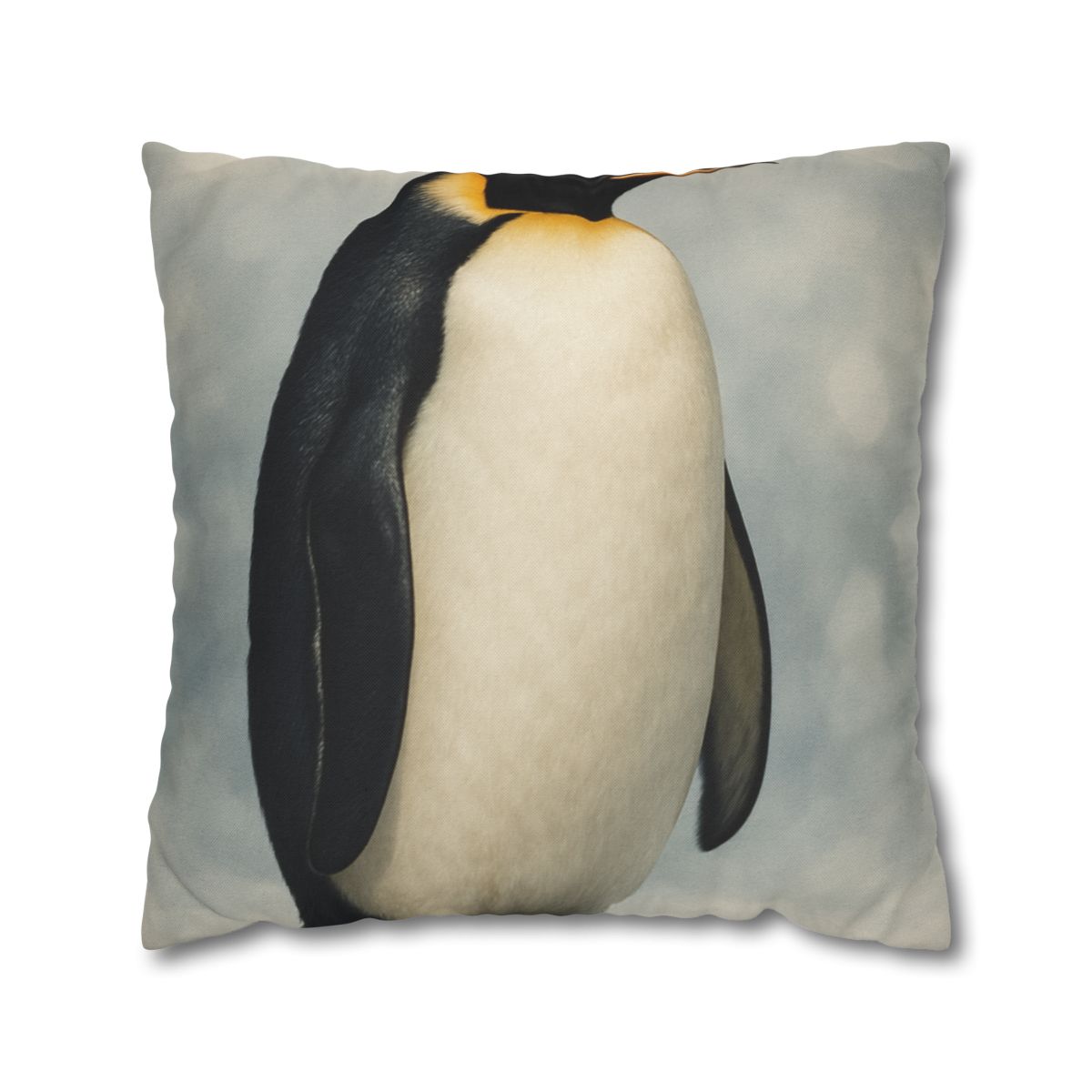 Frost Hush Emperor Penguin trendy patterned pillow cases