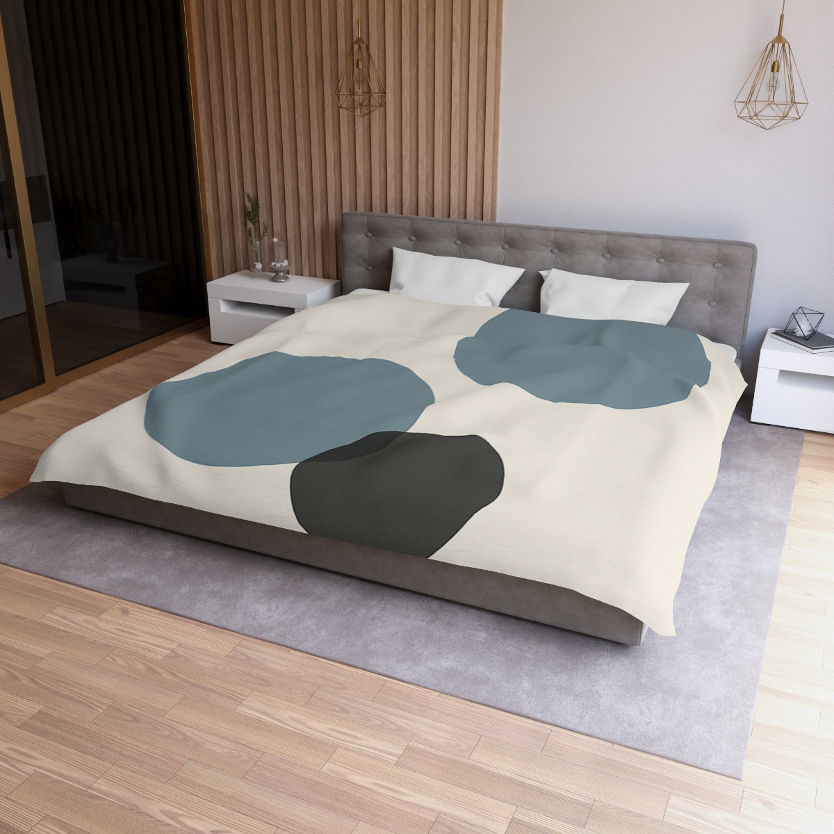 Quiet Orbit Of Three Circles trendy bedroom duvets