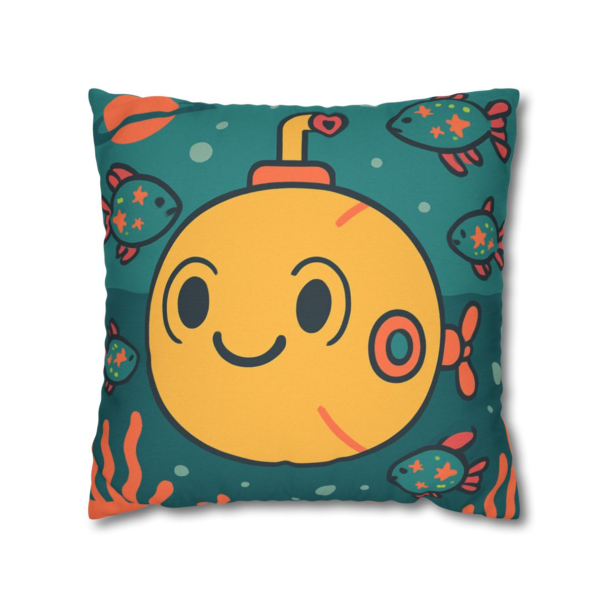 Underwater Planet Explorer Sub unique gift pillow cases
