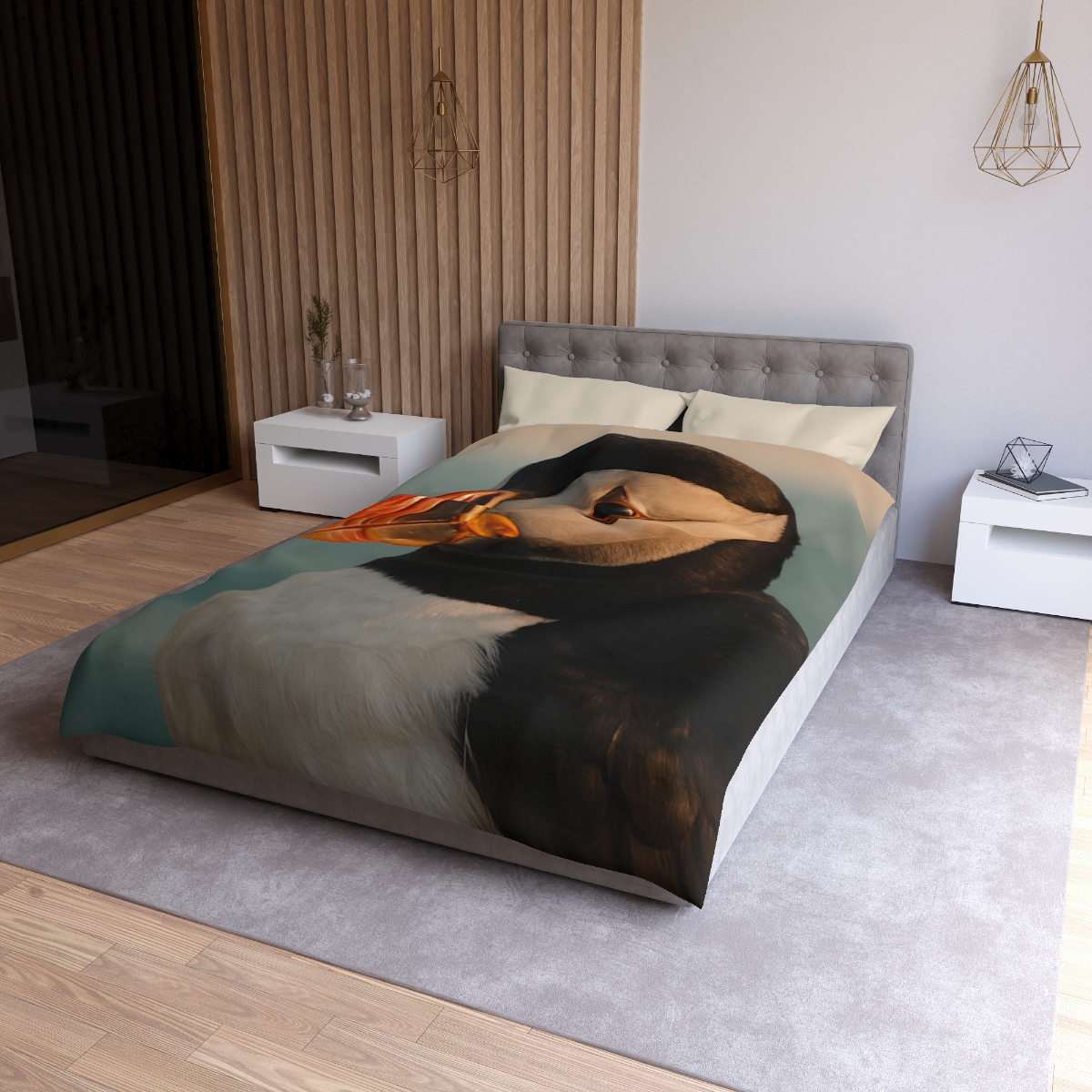 Dawn Beacon Puffin duvets for gifts