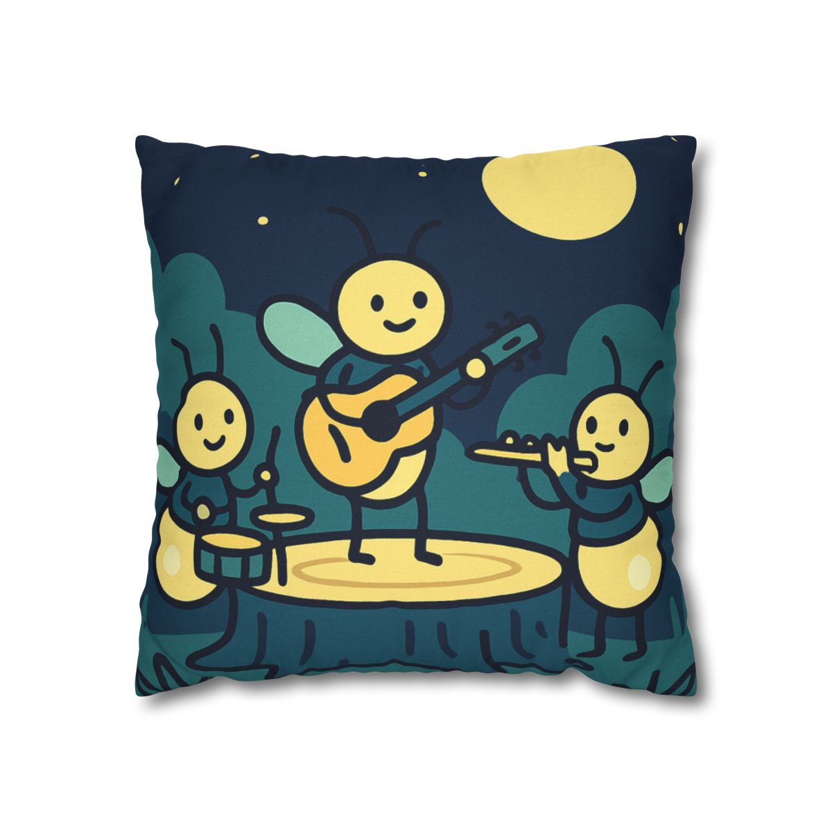 Moonlight Music Of The Firefly Band comfortable bedding pillow covers