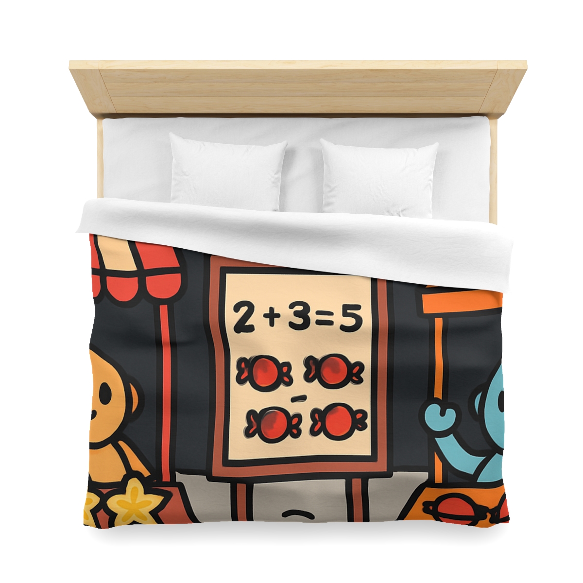 Moonlight Market Run By Friendly Robots warm winter duvets