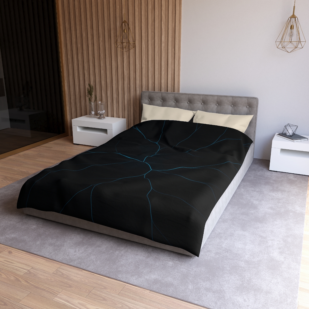 Dark Matter Filament Blueprint custom duvets