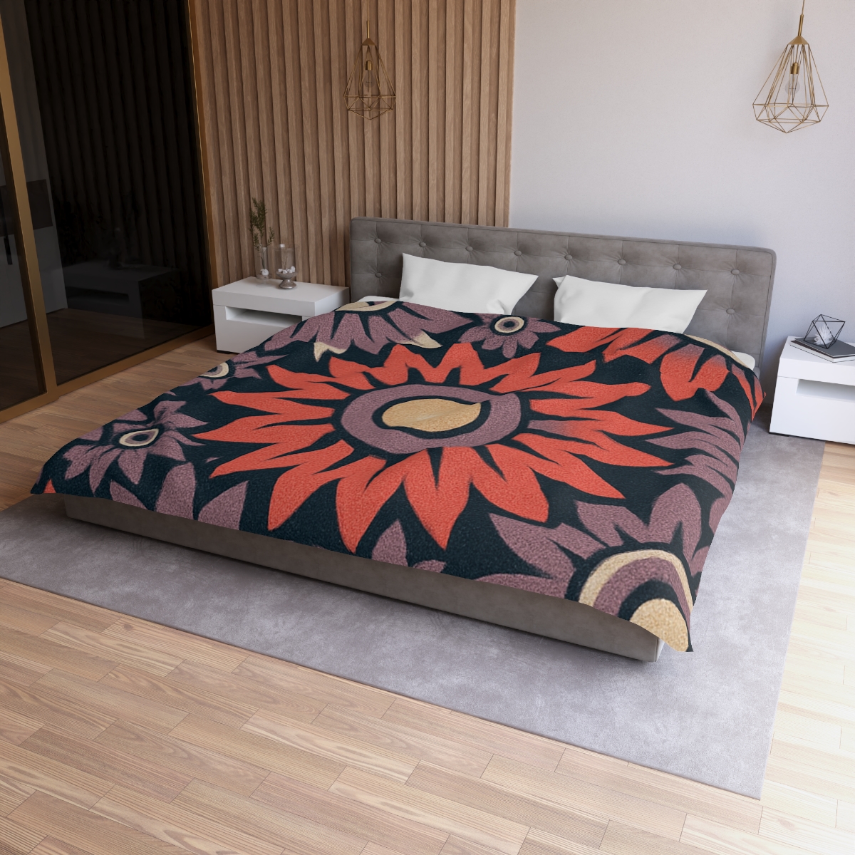 Bloom Burst Tessellation custom duvets