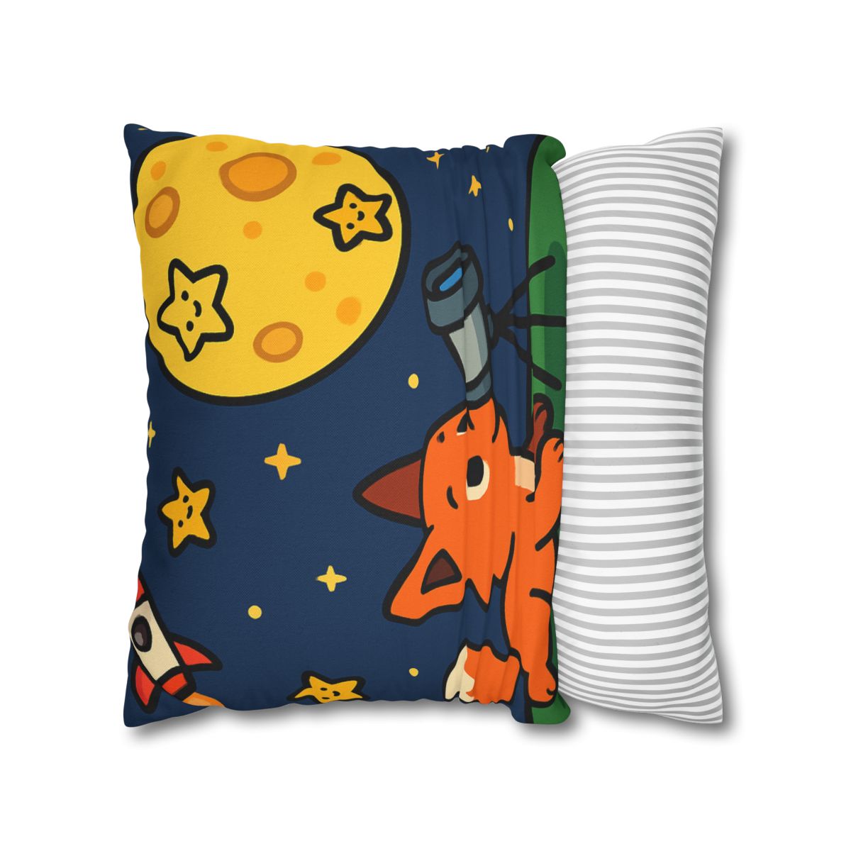 Stargazer Fox In The Moon Meadow unique gift pillow cases